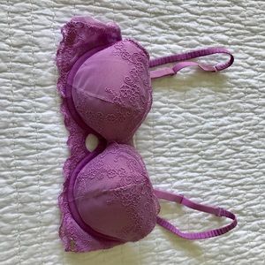 Pink/Purple Push Up Bra